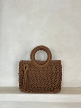 Sac pouch cannelle