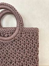 Sac pouch vieux rose