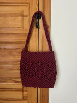 Sac zellige framboise