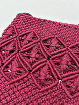 Sac zellige framboise