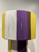 Lampe coton moutarde