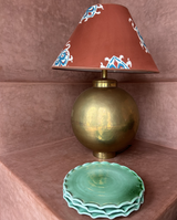 Grande assiette émeraude