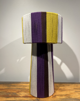 Lampe coton moutarde