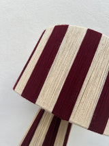 Lampe laine bicolore