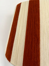 Lampe laine terracotta