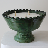 Bougie Tamegroute | Coupelle verte