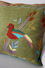 Coussin brodé