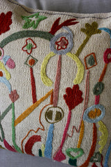 Coussin brodé