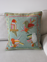Coussin brodé