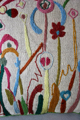 Coussin brodé