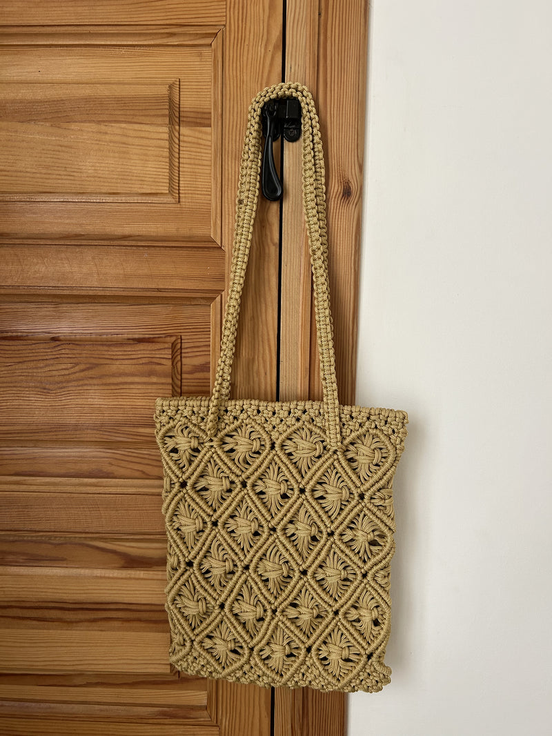 Sac zellige doré